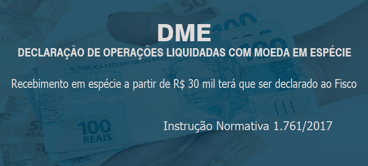 RECEITA FEDERAL CRIA A DME