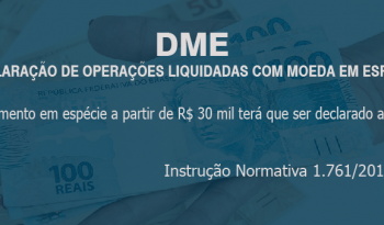 RECEITA FEDERAL CRIA A DME